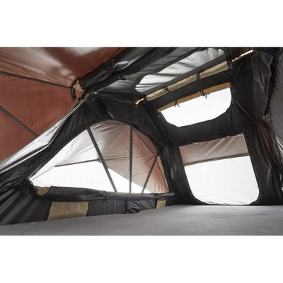 Leichtbau Dachzelt Little Bamboo 125 coffee - Klappdachzelt
