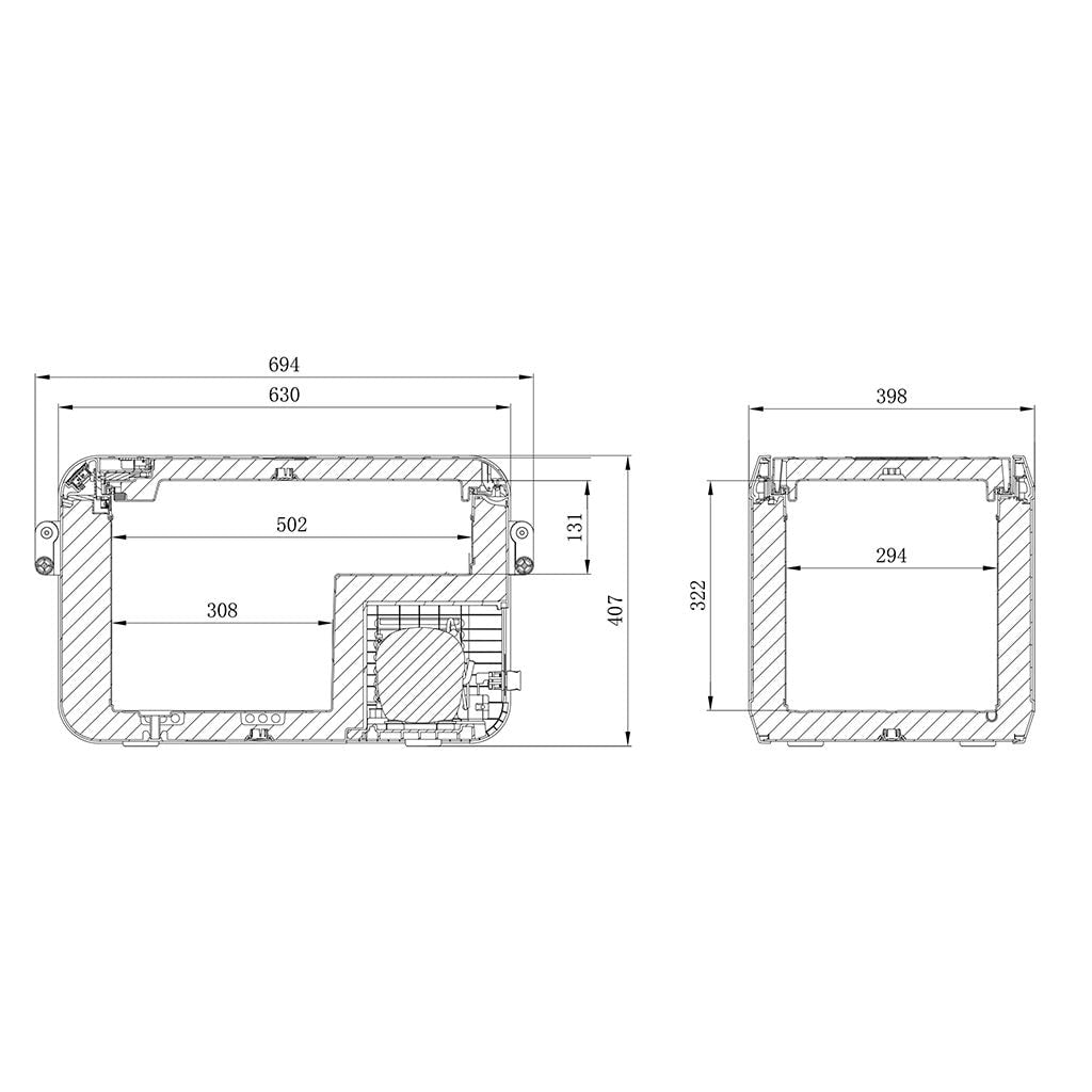 Dometic Kompressor Kühlbox und Gefrierbox CFX3-35 - 