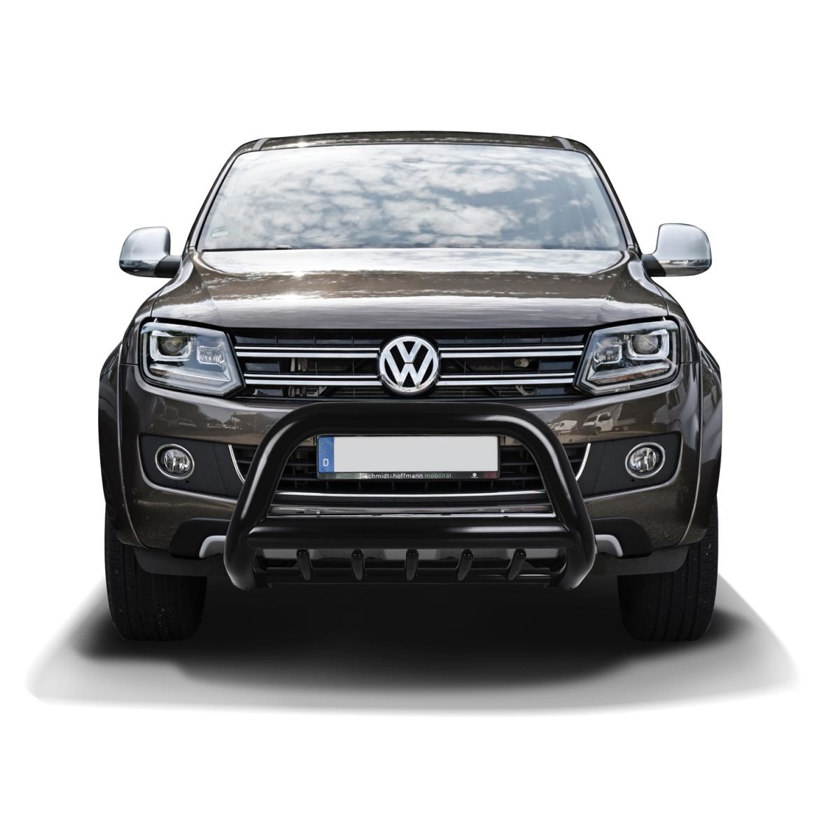 Frontschutzbügel schwarz mit Unterfahrschutz für VW Amarok -
