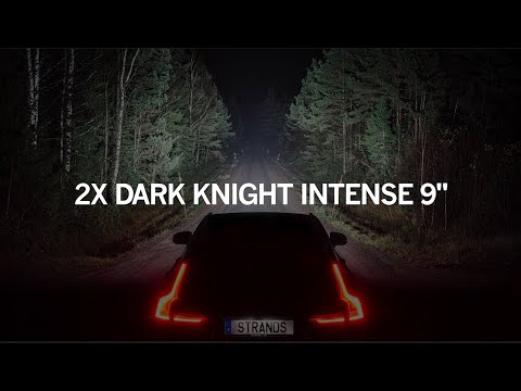 Strands DARK KNIGHT INTENSE 9'' DRIVING LIGHT LED