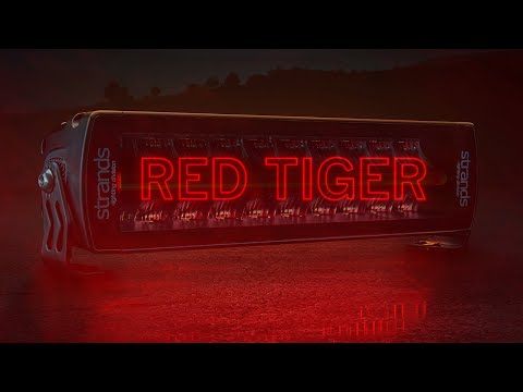 Strands SIBERIA RED TIGER LED 12"