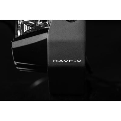 7 Fernscheinwerfer Rave-X mit BACKLIGHT - Fernscheinwerfer