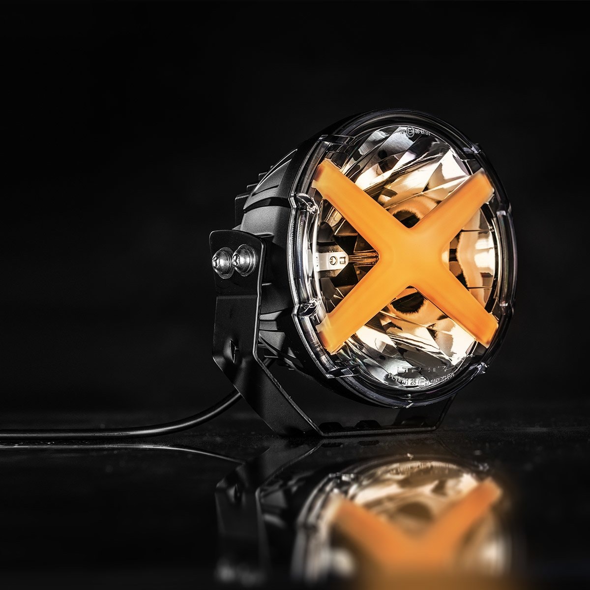 Lightpartz 7 Fernscheinwerfer X-Type AMBER - 