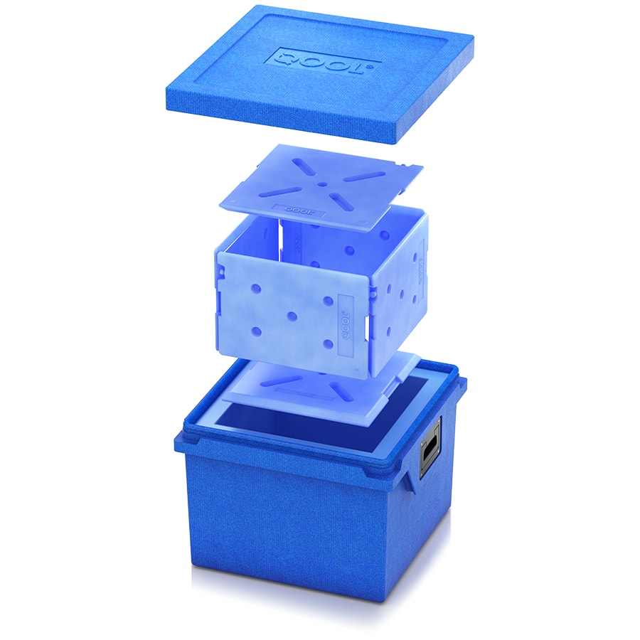 QOOL Box L mit 6 Temperature Elements - Kühlboxen