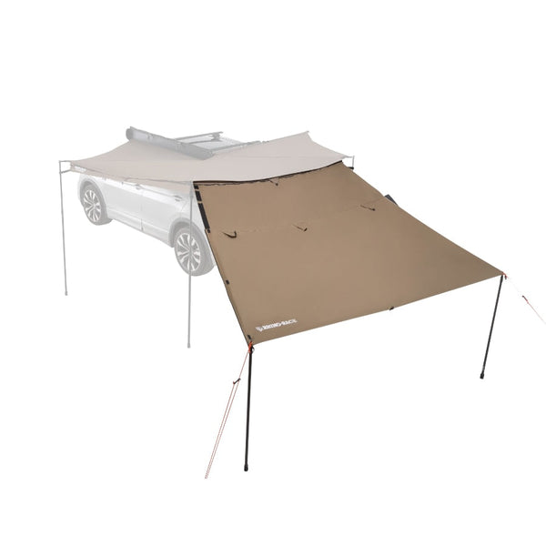 Rhino Rack Seitenteil für Batwing Compact Markise geschlossen