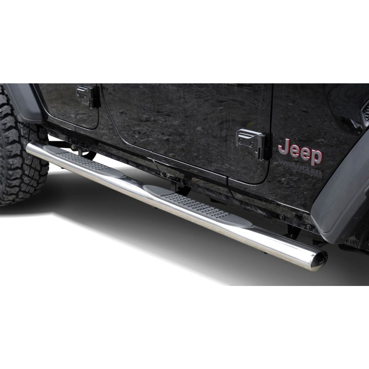 Schwellerrohre Edelstahl für Jeep Wrangler JL 4-Türer -
