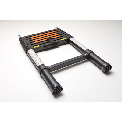 Teleskopleiter Aluminium 260 cm schwarz Dachzelt Camping mit