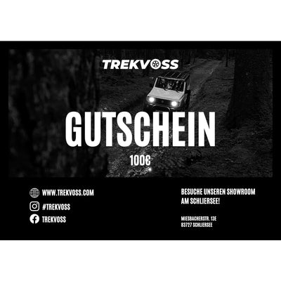 TREKVOSS - Geschenkgutschein - 100,00 €