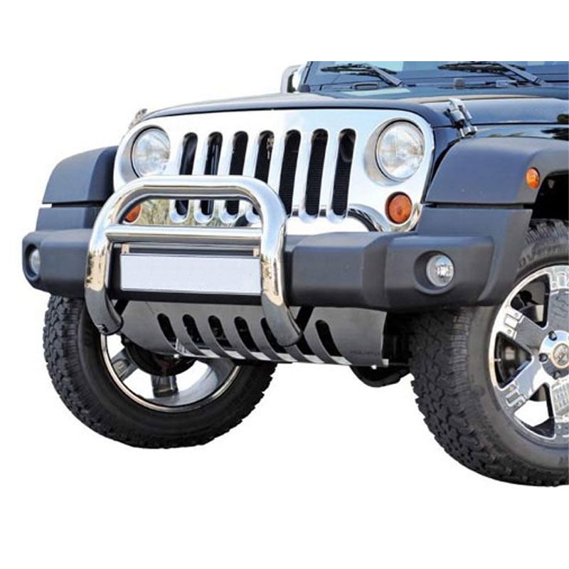 Unterfahrschutz Aluminium für Jeep Wrangler JK bis 2018 -